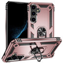 Samsung Galaxy S24      Military Armour Ring Case    RoseGold