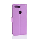 Oppo R15 Pro      Pu Wallet Case    [Purple]