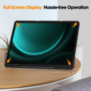 Samsung Galaxy Tab S9FE+ X610    Tri-Fold PU Case    RoseGold