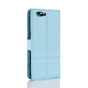 Oppo R11      Pu Wallet Case    [Lightblue]
