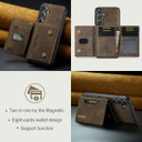 Samsung Galaxy S24      Magnetic Wallet    Coffee
