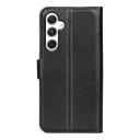 Galaxy S24      Pu Wallet Case    [Black]