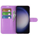 Galaxy S24      Pu Wallet Case    [Purple]