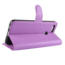 Oppo Ax7      Pu Wallet Case    [Purple]