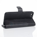 Oppo A77 (2017)      Pu Wallet Case    [Black]