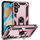 Samsung Galaxy A15      Military Armour Ring Case    RoseGold