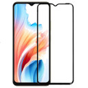 OPPO A18 Full Cover Glass Screen Protector Black