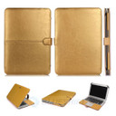 Apple MacBook Air 11" (2012-2015) A1465   PU Leather Case    Gold