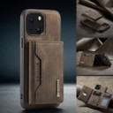 Apple iPhone 15 Plus Magnetic Wallet Coffee