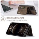 Apple iPhone 15 Plus Magnetic Wallet Coffee