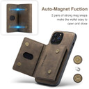 Apple iPhone 15 Pro Max Magnetic Wallet Coffee
