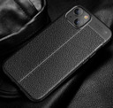 Apple iPhone 14 Leather Texture Case Navy