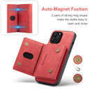 Apple iPhone 15 Pro Magnetic Wallet Red