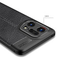 OPPO Find X5 Pro Leather Texture Case Black