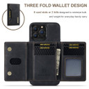 Apple iPhone 14 Pro Max Magnetic Wallet Black