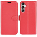 Galaxy A35 5G      Pu Wallet Case    [Red]