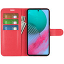 Galaxy M54 5G      Pu Wallet Case    [Red]
