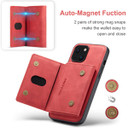Apple iPhone 13 Magnetic Wallet Red
