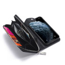 Apple iPhone 13 Pro Zipper Wallet Case Black