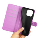 Iphone 14 Pro      Pu Wallet Case    [Purple]