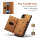 Apple iPhone 8 Magnetic Wallet Brown