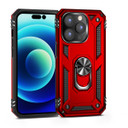 Apple iPhone 14 Pro Max Military Armour Ring Case Red