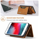 Apple iPhone 7 Magnetic Wallet Brown