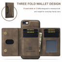 Apple iPhone 7/8/SE(2nd Gen) Magnetic Wallet Coffee