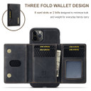 Apple iPhone 11 Pro Max Magnetic Wallet Black