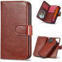 Apple iPhone 13 Double Wallet Case Brown