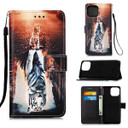Apple iPhone 13 Pro Designer PU Case Cat&Tiger