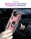 Apple iPhone 13 Pro Max Military Armour Case RoseGold