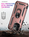 Apple iPhone 13 Pro Military Armour Case RoseGold