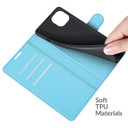 Iphone 13      Pu Wallet Case    [Lightblue]