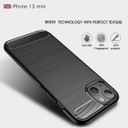 Apple iPhone 13 Mini Carbon Fibre Case Black