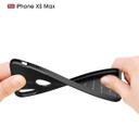 Apple iPhone XS Max Leather Texture Case Black