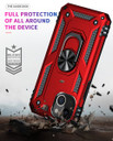 Apple iPhone 13 Mini Military Armour Case Red