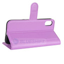 Iphone X/Xs      Pu Wallet Case    [Purple]