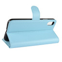 Iphone Xs Max      Pu Wallet Case    [Lightblue]