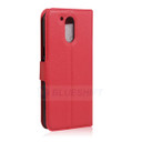 Moto G4/G4Plus      Pu Wallet Case    [Red]