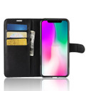 Iphone Xr      Pu Wallet Case    [Black]