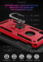 Apple iPhone XR Military Armour Case Red