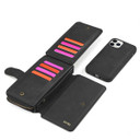 Apple iPhone 12/12 Pro Deluxe Zipper Case Black