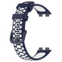 Huawei Band 8      Silicone Strap   Navy/White
