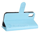 Iphone X/Xs      Pu Wallet Case    [Lightblue]