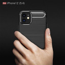 Apple iPhone 12 Mini Carbon Fibre Case Black