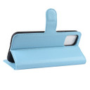 Iphone 11 Pro Max      Pu Wallet Case    [Lightblue]
