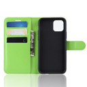 Iphone 11 Pro      Pu Wallet Case    [Green]
