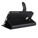 Moto G6      Pu Wallet Case    [Black]