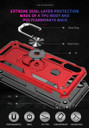 Huawei Y6s      Military Armour Case    Red